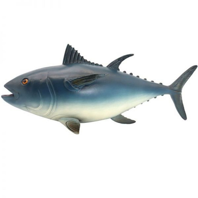 참치 모형 인테리어 장식품 참다랑어 황다랑어 생물 대형 생선인형 물고기 스시 튜나 먹이, 검정색