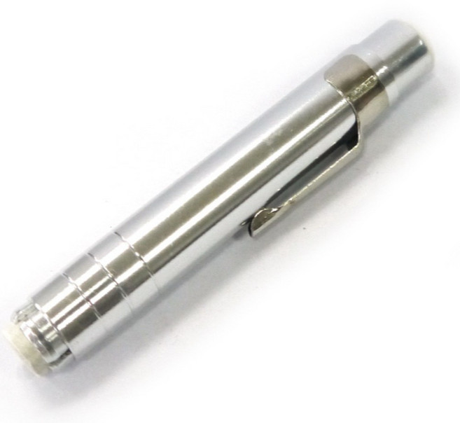 문교 칠판 메탈 분필 초크 홀더 케이스 집게 실버