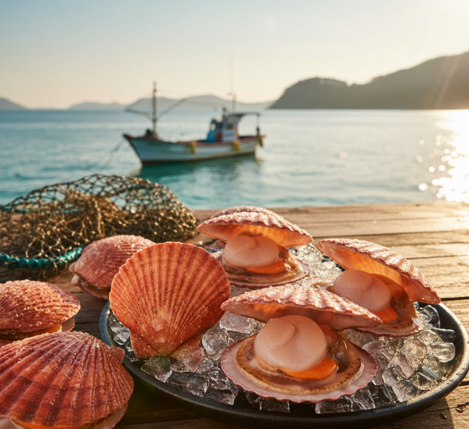 만선수산 통영 당일조업 세척 홍가리비 1KG 3KG 5KG 7KG (KG당 20-30미), 1박스