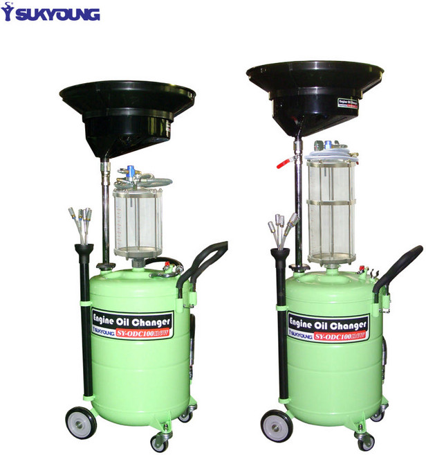 오일 드레인 받이 흡입기 엔진오일 폐유 수거 처리, 1개