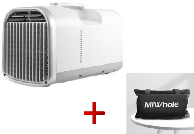 미홀 아웃도어 이동식 에어컨 캠핑 에어컨 제습 건조 리모컨제어 4세대 K2 / K2 MAX 리모컨포함 한국형 코드(수납가방포함), K2 1300W수납가방포함