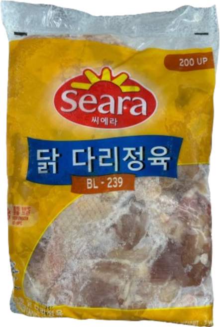 씨에라 시에라 닭정육 닭다리살 2kg*6팩 순살 뼈없는 할랄 HALAL, 2kg, 6개