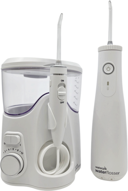 (1+1) 워터픽 구강세정기 콤보 세트 가정용+휴대용, WP-150 + WF-10K