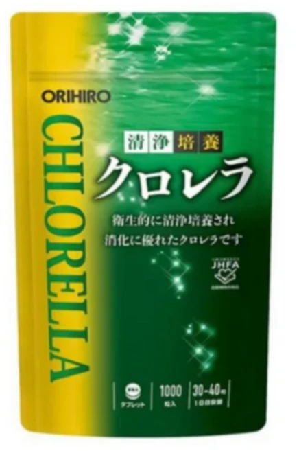 진짜 일본 오리히로 클로렐라 1000정 - 쿠팡