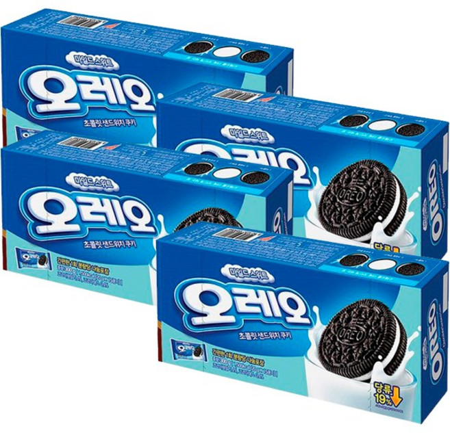 오레오 마일드스위트 300g x 4개