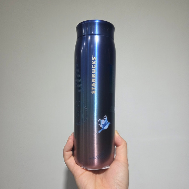 스타벅스 SS 코리아 라온 텀블러 473ml + 쇼핑백 세트 2026 외국인 선물, 1개
