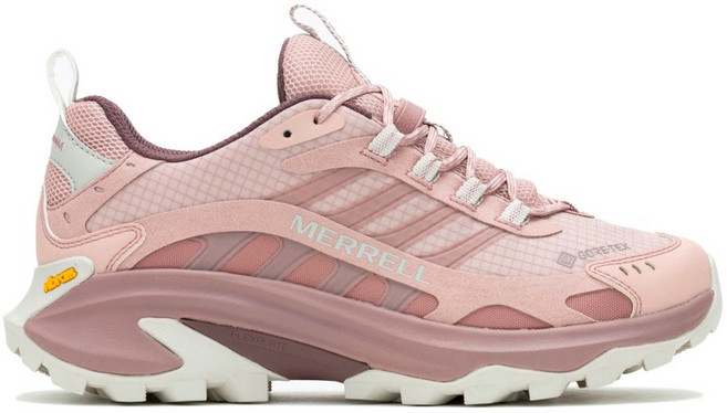 MERRELL Moab Speed 2 Gore-Tex 防水登山鞋 粉藕色