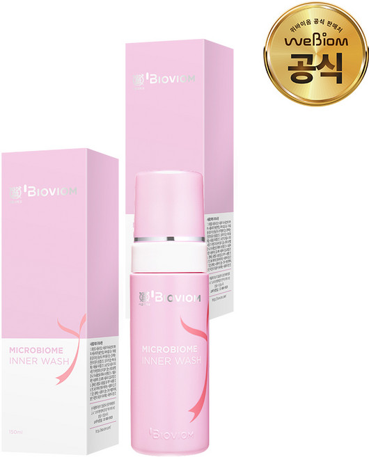 바이오비옴 마이크로바이옴 이너워시 여성청결제, 150ml, 2개
