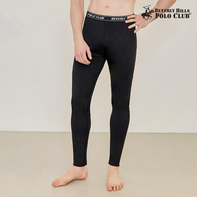 비버리힐스폴로클럽 남자 고급 발열 기모 타이즈 2매