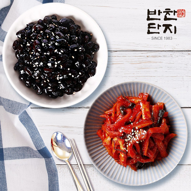 무말랭이1Kg+콩장조림1Kg, 1세트, 1kg