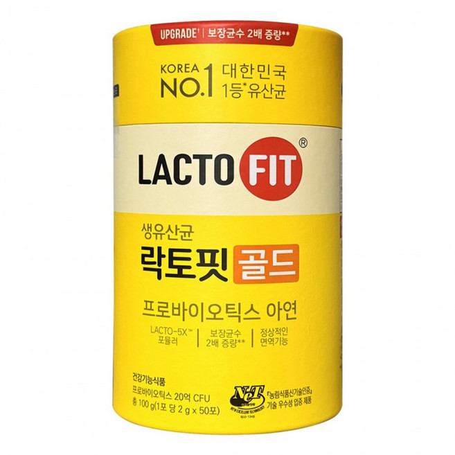 종근당건강 락토핏 골드 생유산균 골드 ALL NEW, 100g, 1개