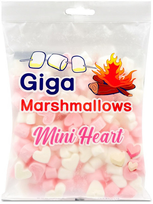 Giga 기가 마시멜로우 미니하트 100g (원산지 : 필리핀), 1개