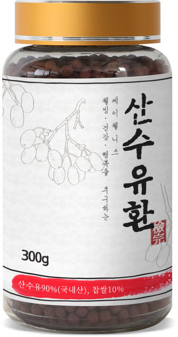 케이웰니스 산수유환, 1개, 300g