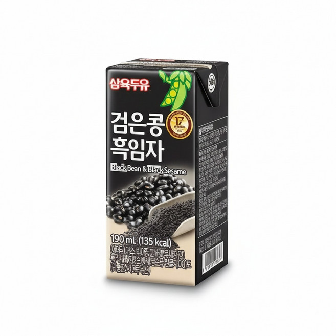 검은콩흑임자 190ml x 96팩, 96개