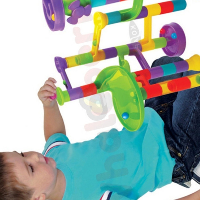 웨일베리5 구슬굴리기 롤러코스터 (55P) 유아교구 롤러코스터만들기 3세 유아학습용품 재미있는과학실험 4세