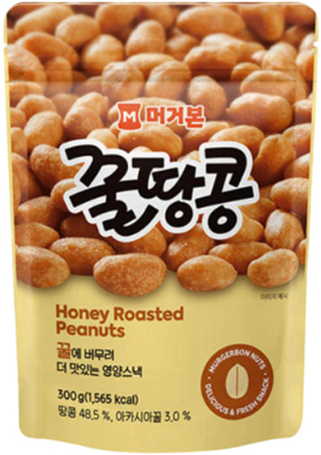 머거본 꿀땅콩, 300g, 2개