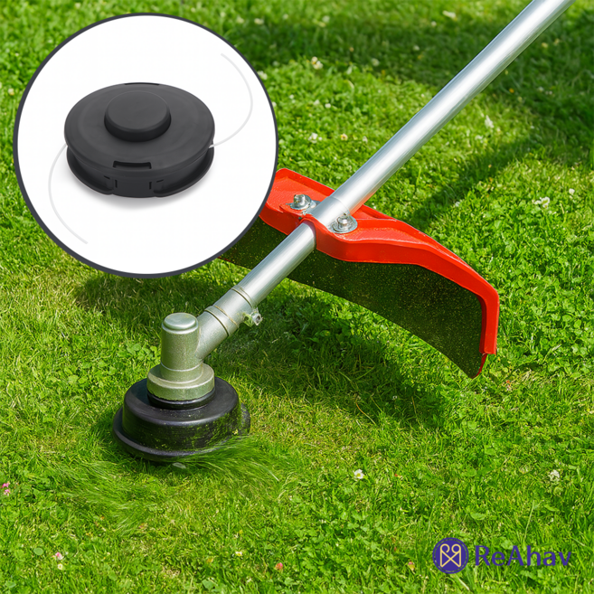 레아하브 스핀컷 예초기 나일론 줄날, 블랙