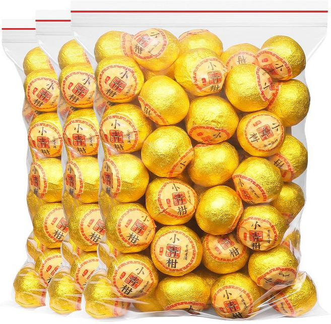 감귤보이차 청귤보이차 보이차숙성차 소청감귤 특별 정통 원시 햇볕에 말린 귤 껍질 귤 작은 감귤 차 대량 사무실 가정용 선물, 500g, 500g, 1개, 1개입