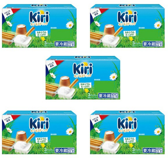 끼리 크림치즈 치즈 스틱 3입 105g 5개