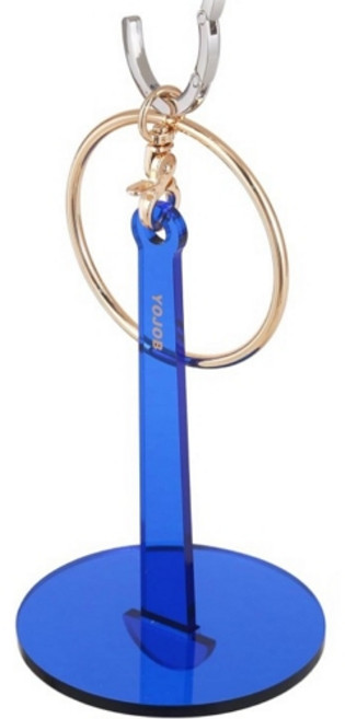 실뜨개 손목 받침대 실 보관 도구 실홀더 실걸이 용품, 1개, 블루