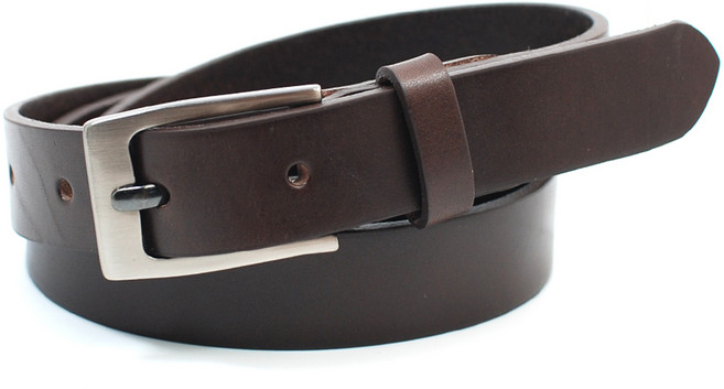 닐슨 여성 가죽벨트 실버 워싱 베이직 (NO WC018)