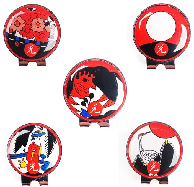 골프 볼마커 오광 파크골프 그라운드골프(볼마커+햇클립), 삼광, 1개