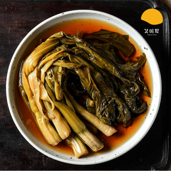 [갓미학]전라도 여수 국내산100% 돌산 갓피클 갓짱아찌, 1kg, 1개