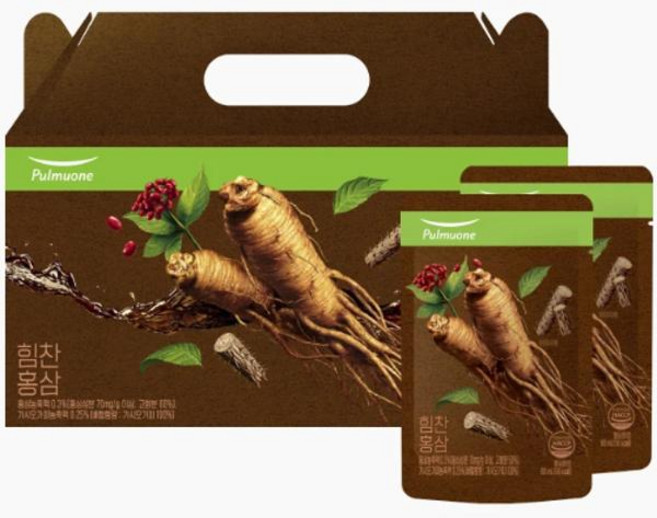 풀무원녹즙 힘찬 홍삼, 7박스, 2.4L