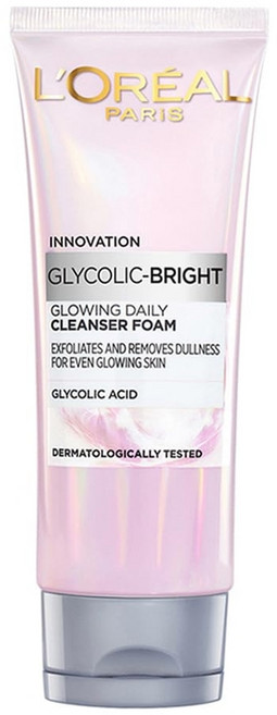 로레알 파리 글리콜릭 브라이트 데일리 포밍 페이스 클렌저100ml, 1개, 100ml