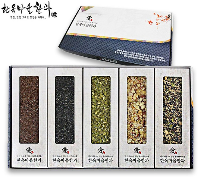 한옥마을한과 프리미엄 선물세트 / 강정 간식 한과 과자, 1.71kg, 1개