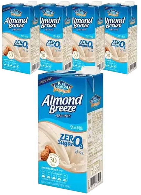 아몬드브리즈 언스위트 950ml X 5팩, 5개