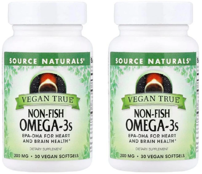 1+1 소스내추럴스 비건트루 생선무함유 오메가3 비건소프트젤30정 식물성오메가 해조류오일 - 쿠팡