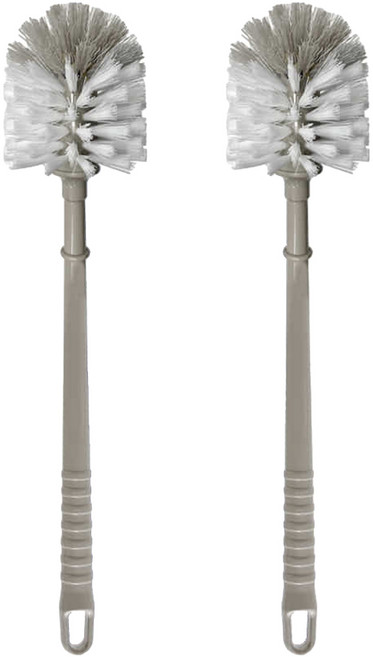 일조 13-10 원형변기솔 국산 크린토 화장실 청소 브러쉬 욕실 변기청소, 그레이, 2개