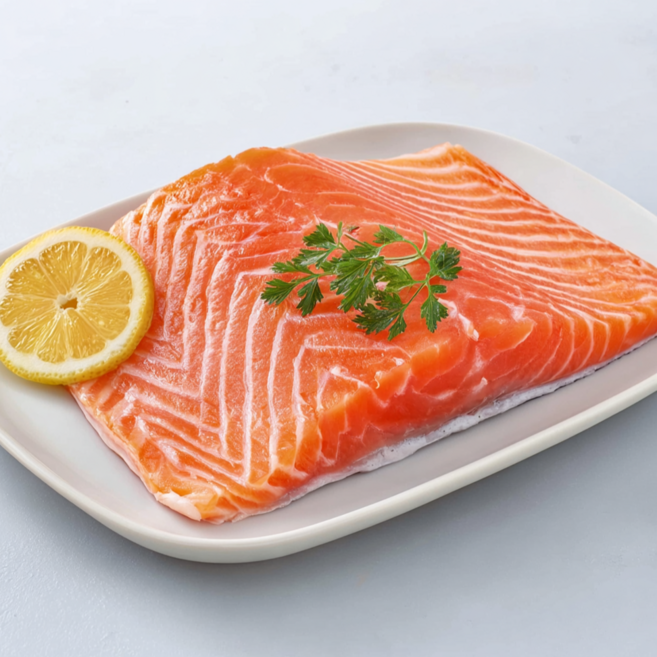 무궁화 노르웨이 생연어 혈합육제거 필렛, 1개, 무궁화 생연어 500g