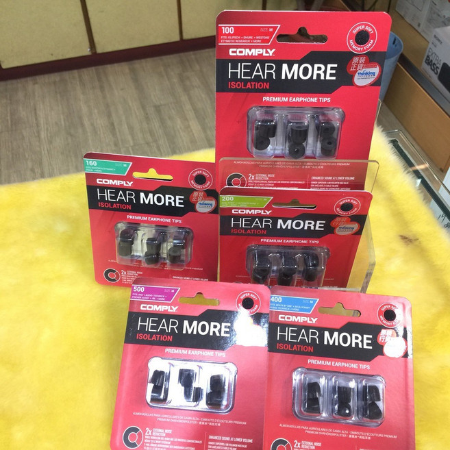 美國 comply T100 T160 T200 T400 T500 T600 記憶泡綿耳塞 海綿耳塞 入耳式, T100-黑