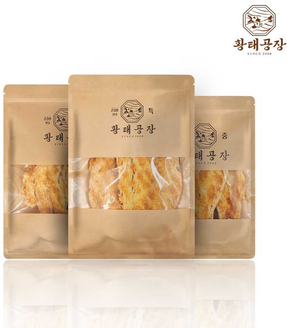 황태공장 황태구이 바삭이 중, 3개, 75g