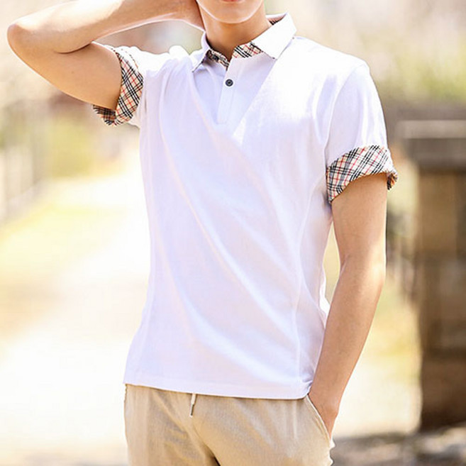 블루포스 앤지아 반팔 카라티 남자 티셔츠 남성 반팔티 단체티 남녀공용 커플티 여름 골프티 [국내생산]