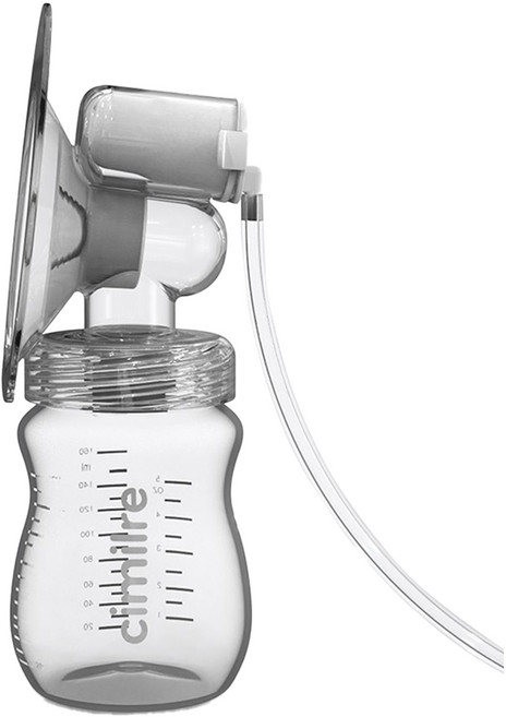 시밀레 프리티2 깔대기 흡입기+젖병 세트 (흡입기 역류방지막 헤드 호스 젖병), 1개