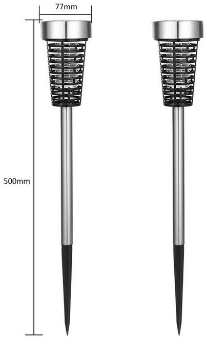 포충기 모기퇴치기 가정용 업소용 램프 4W 대형 실내 UV램프 포충등 무선 나방 날벌래, A타입 스텐 모기퇴치 램프 2개입