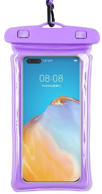 완벽 방수 단컬러 에어 튜브 방수팩, 1개, 퍼플