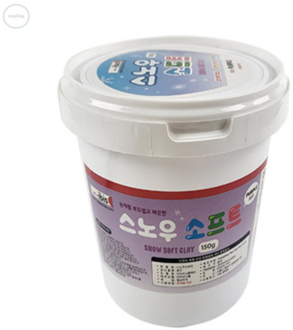 소프트클레이 보라= 매직클레이, 1개