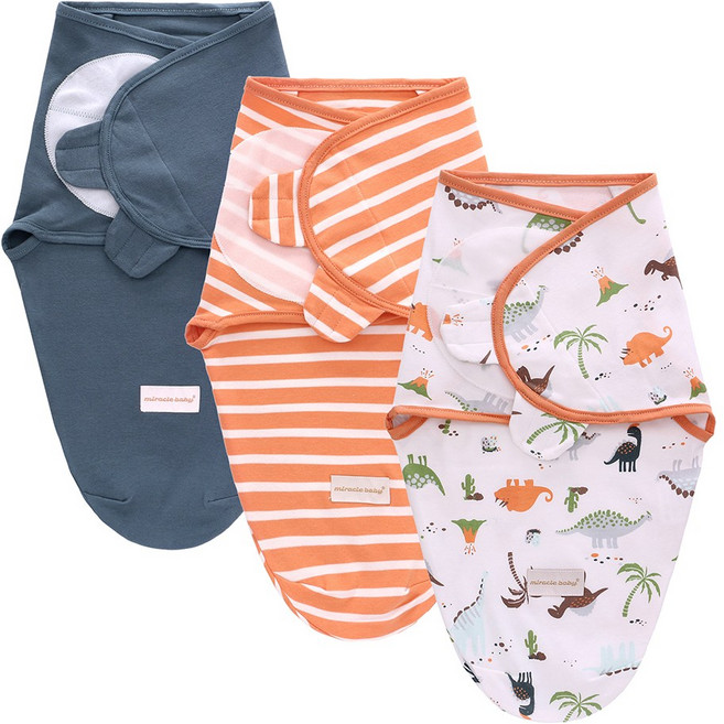 미라클 베이비 신생아 속싸개 3개입 세트