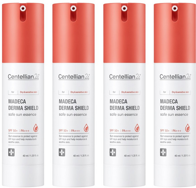 센텔리안24 마데카 더마 쉴드 세이프 선 에센스 SPF50+ PA+++, 4개, 40ml