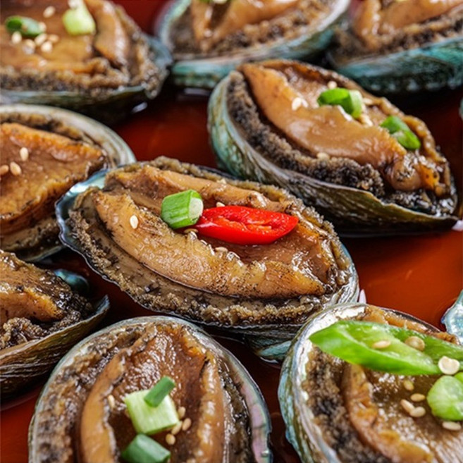 파머스 전복장 1kg 당일제조 짜지않는 완도 활전복 저염간장 전복장 산지직송 완도전복장, 1개