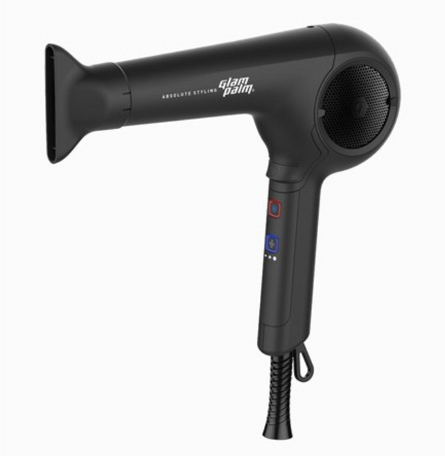 언일전자 글램팜 GP715 드라이기, 블랙