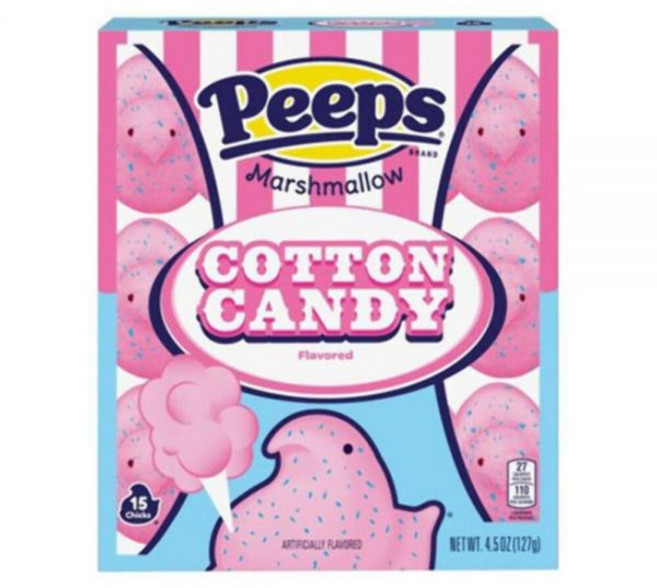 Peeps 솜사탕 코튼 캔디 피프스 15마리 병아리 1팩, Peeps 솜사탕 코튼 캔디 피프스 15마리 병아리 1, 1개