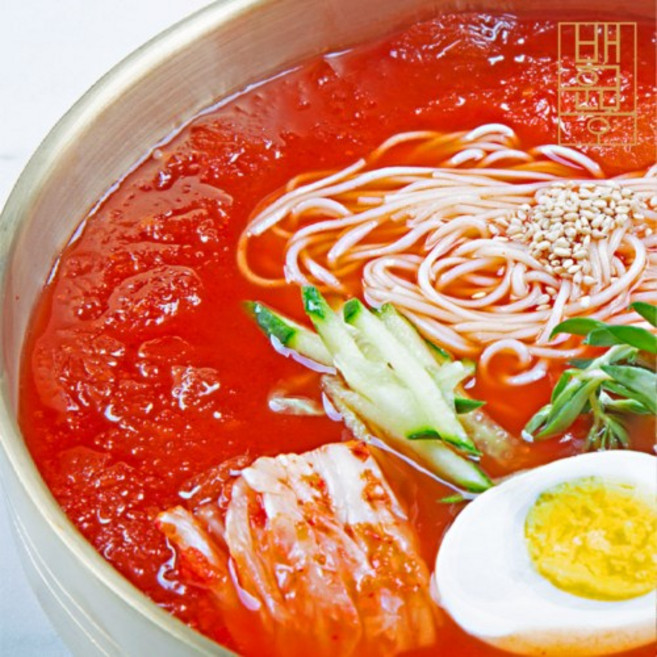 얼음골 시원한 열무김치국수 육수 10팩, 300g, 10개