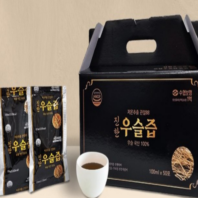 유기농 우슬즙 100ml, 100개