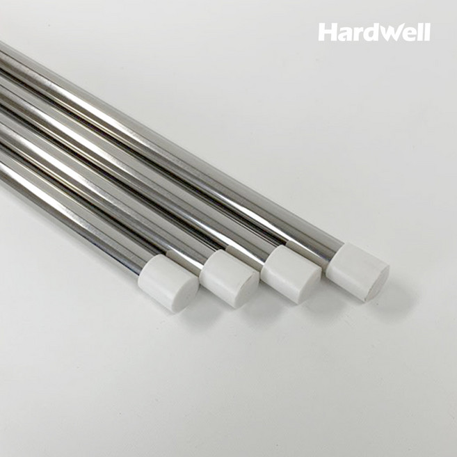 하드웰 천장 베란다 빨래건조대 교체용 스텐봉 4개_19.1파이(봉길이 193cm), 고객직접설치, 혼합색상