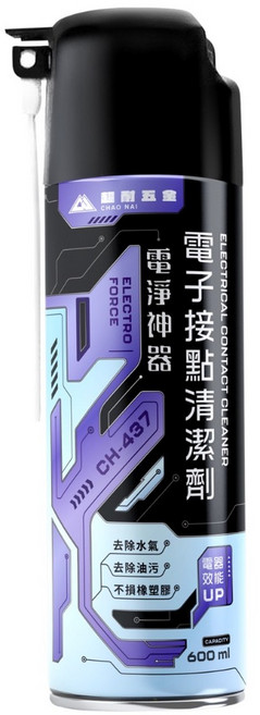 CHAO NAI 超耐五金 電子接點清潔劑, 1個, 600ml